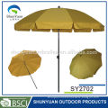 UV Protection Promotional Garden Parasol Beach Umbrella